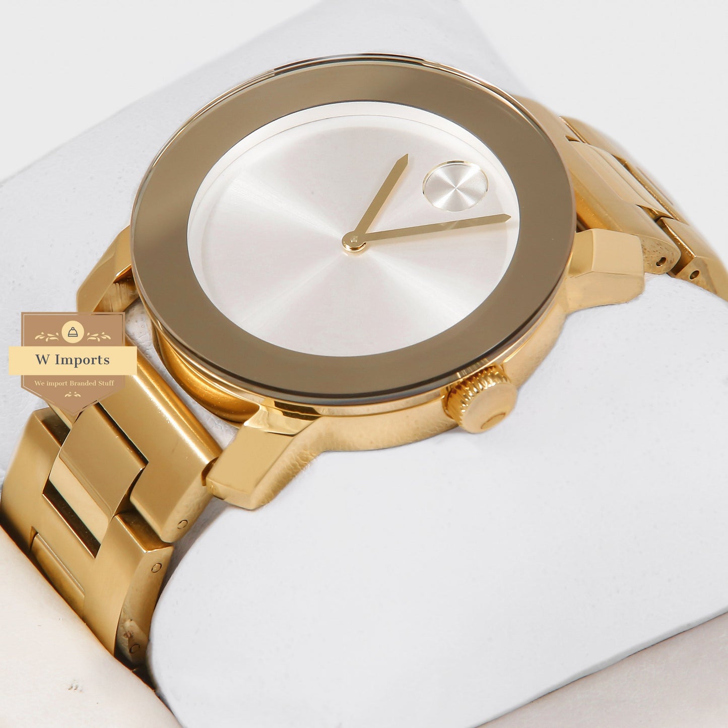 Latest Collection Yellow Gold With White Dial