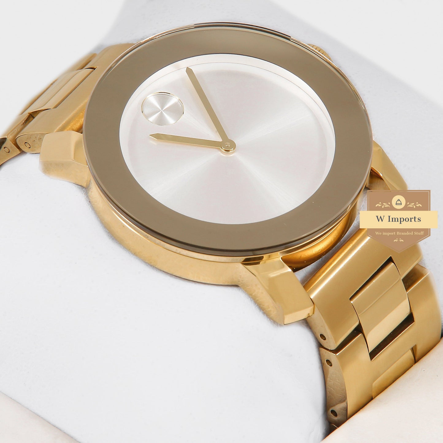 Latest Collection Yellow Gold With White Dial