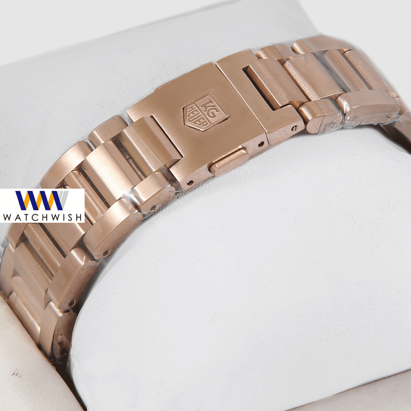 Latest Collection Chronograph Rose Gold With White Dial