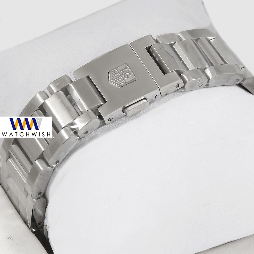 Latest Collection Chronograph Silver With Black Dial & Bezel