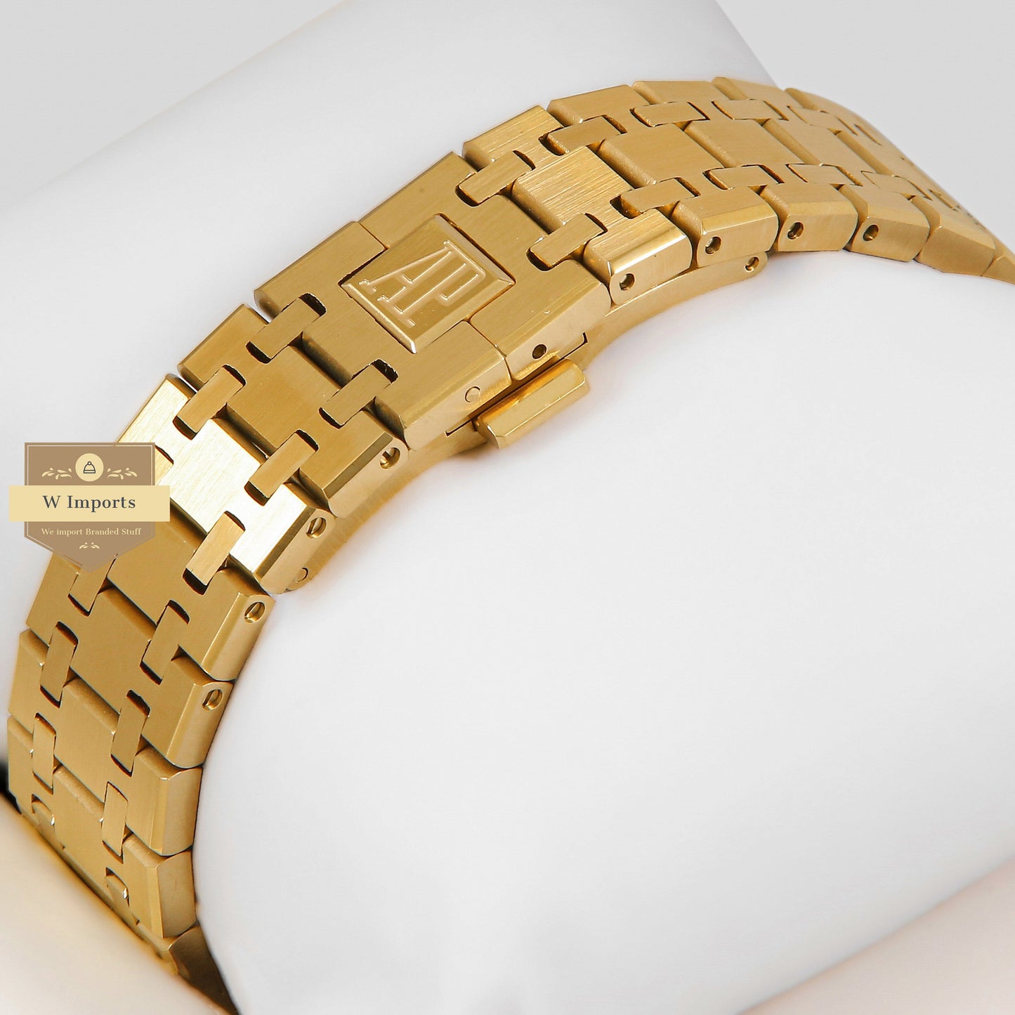 LATEST COLLECTION YELLOW GOLD WITH BLACK DIAL CHAIN WATCH