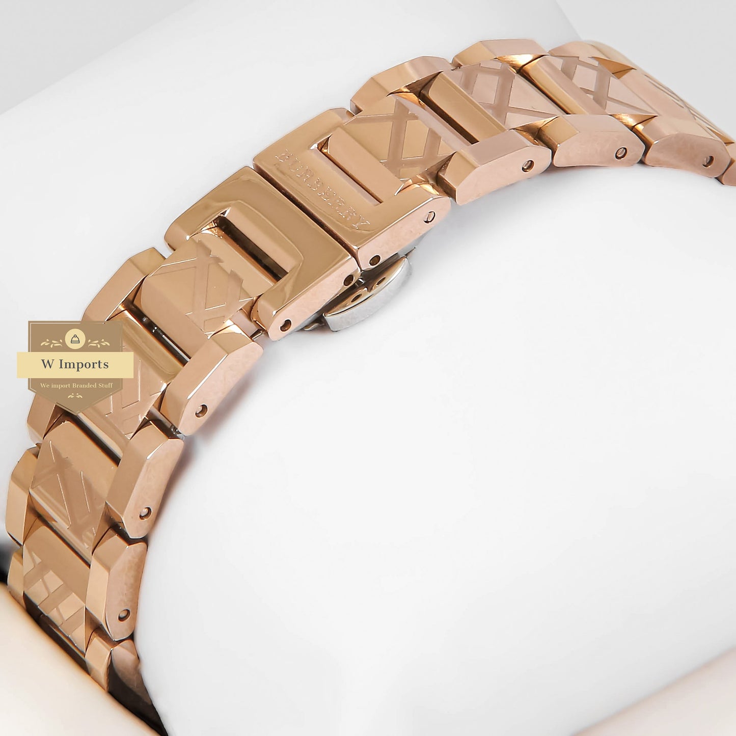 LATEST COLLECTION ROSE GOLD WITH SILVER DIAL LADIES WATCH