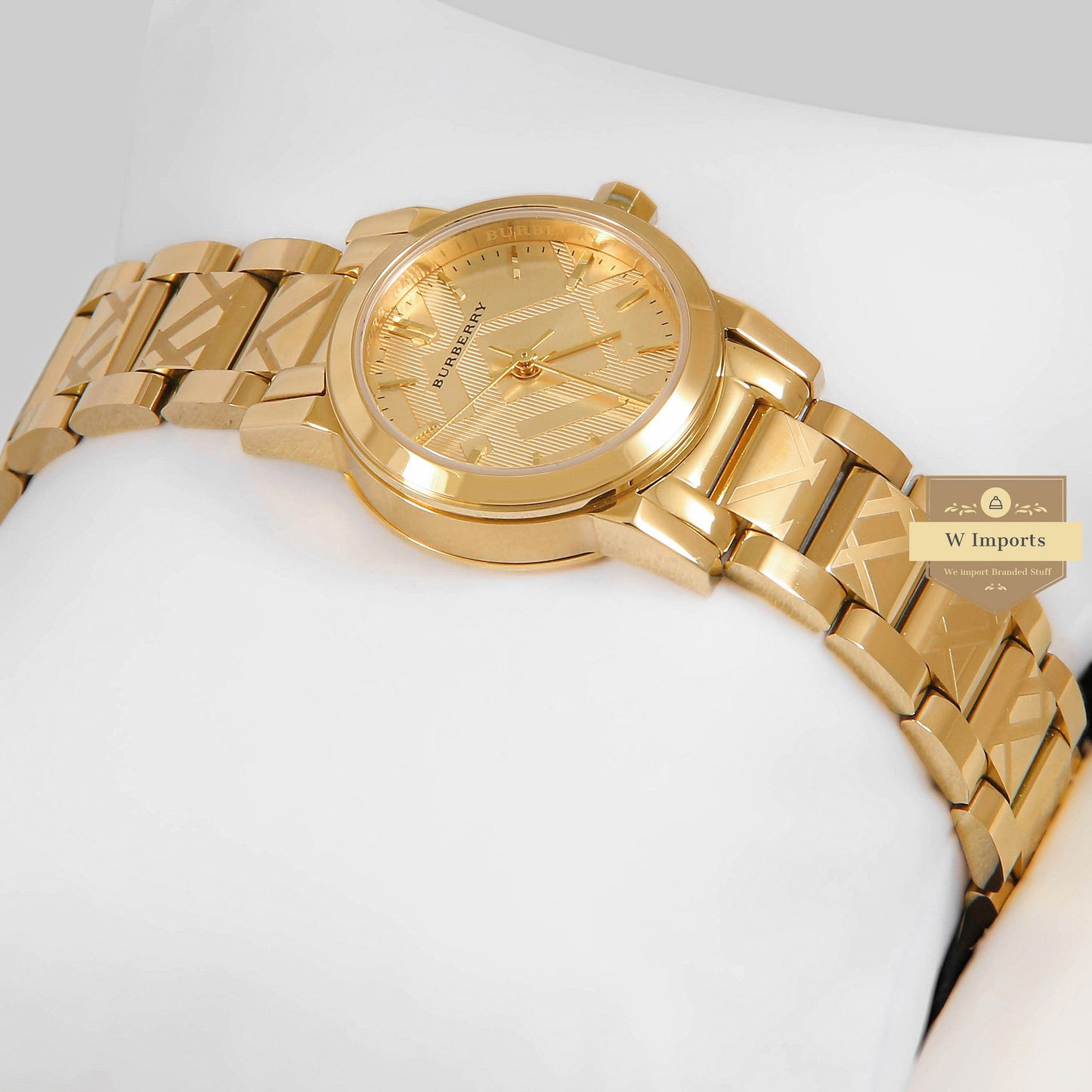 LATEST COLLECTION ALL YELLOW GOLD WITH DIAL LADIES WATCH