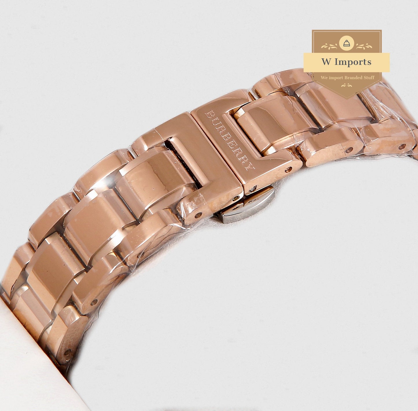 Latest Collection All Rose Gold With Stone Figure Ladies Watch