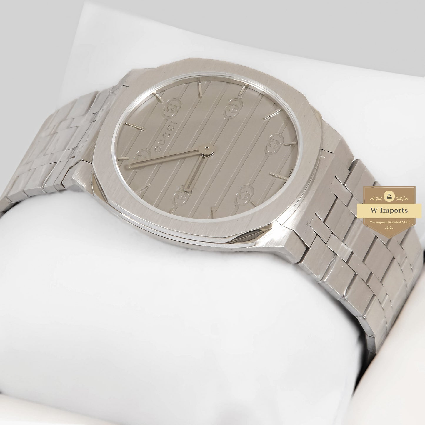 LATEST COLLECTION ALL SILVER WITH DIAL CHAIN WATCH
