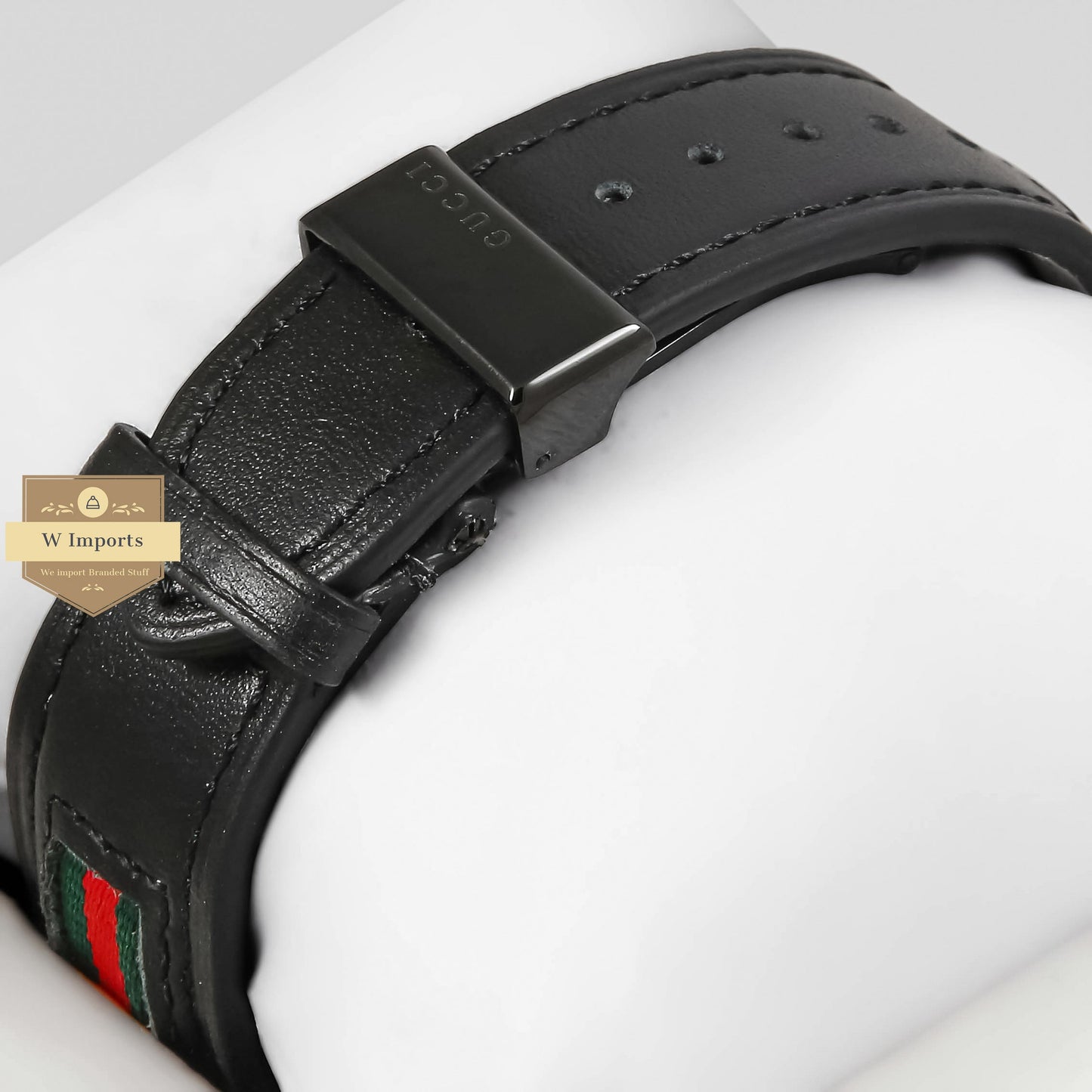 LATEST COLLECTION CHRONOGRAPH ALL BLACK WITH DIAL AND LEATHER STRAP