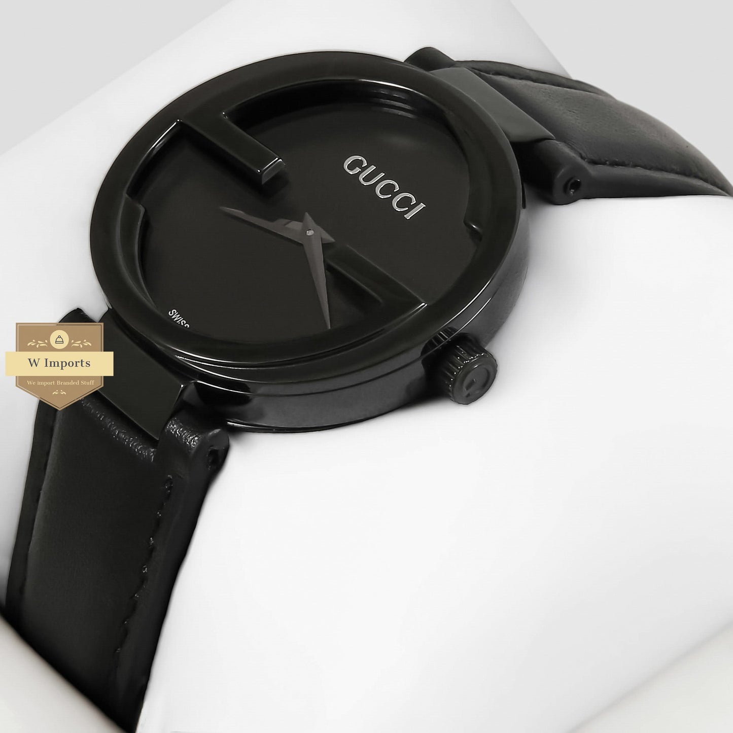 Latest Collection G All Black Stainless Steel With Dial Ladies Watch