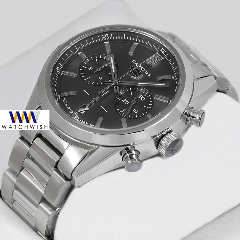 Latest Collection Chronograph Silver With Grey Dial