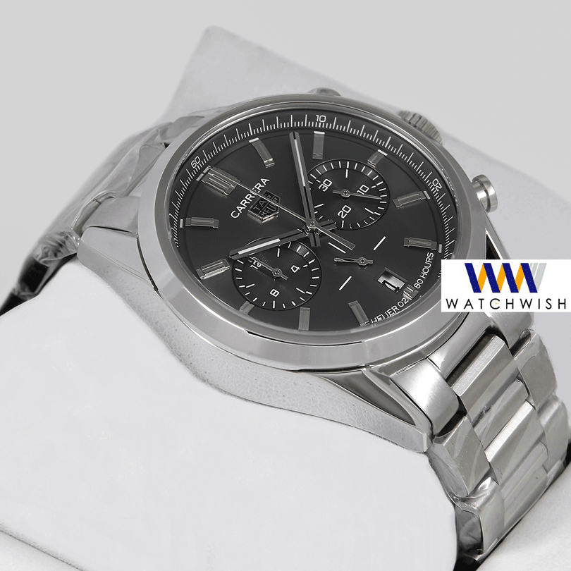 Latest Collection Chronograph Silver With Grey Dial