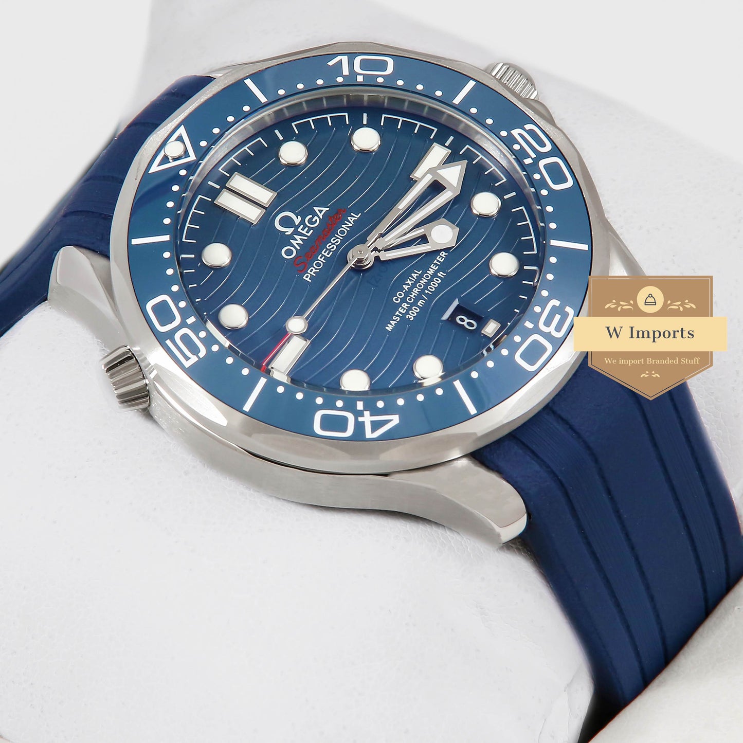 Latest Collection Silver Case With Blue Dial Automatic Watch