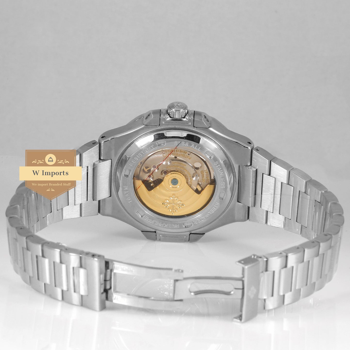 Latest Collection Silver With Blue Dial Automatic Watch