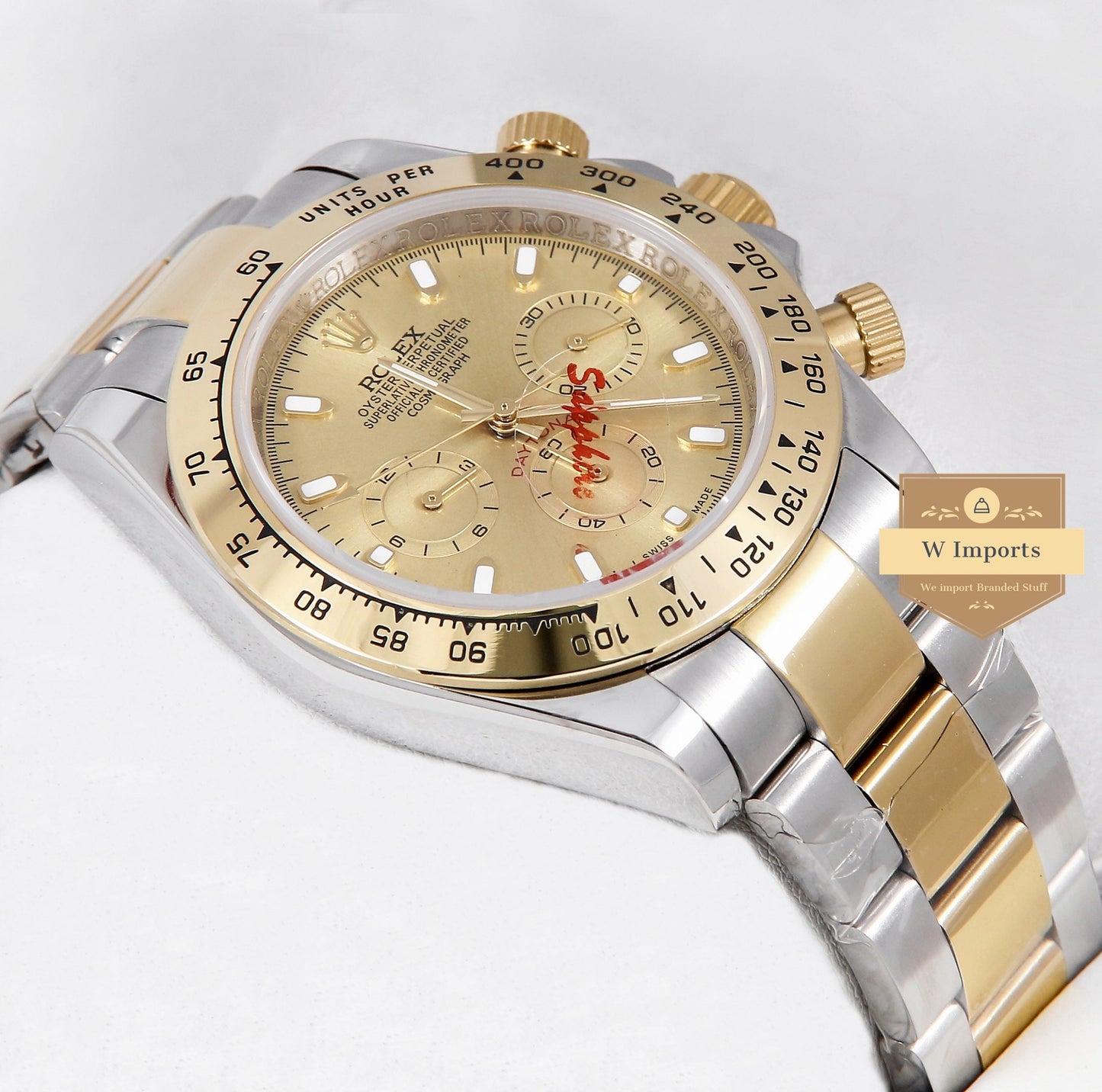 Latest Collection Chronograph 40 Two Tone Yellow Gold ZR Factory