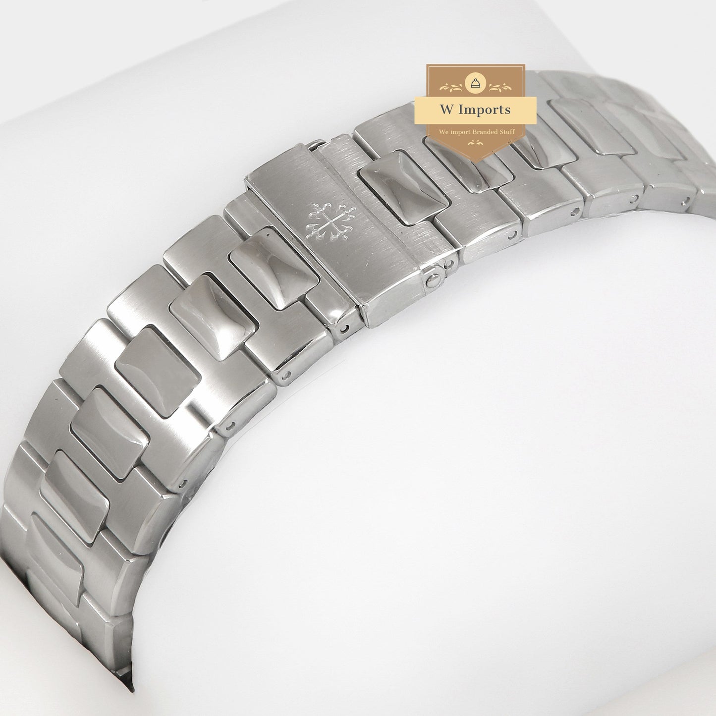 Latest Collection Silver With Blue Dial Automatic Chain Watch