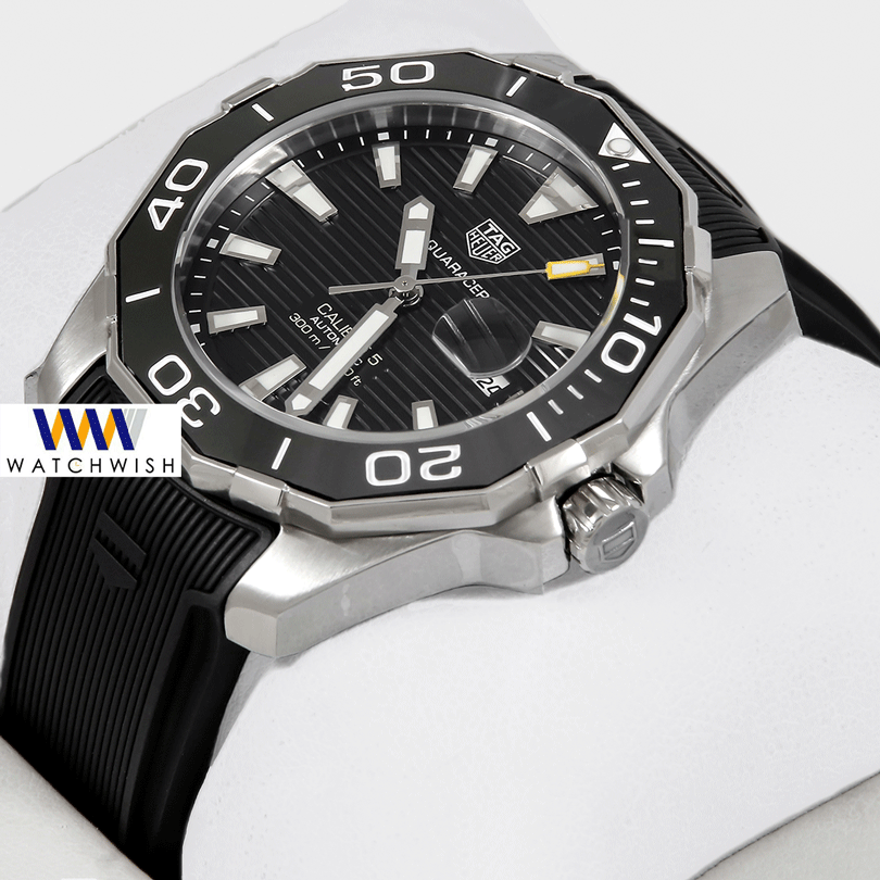 Latest Collection Silver Case With Black Dial & Bezel Automatic Watch