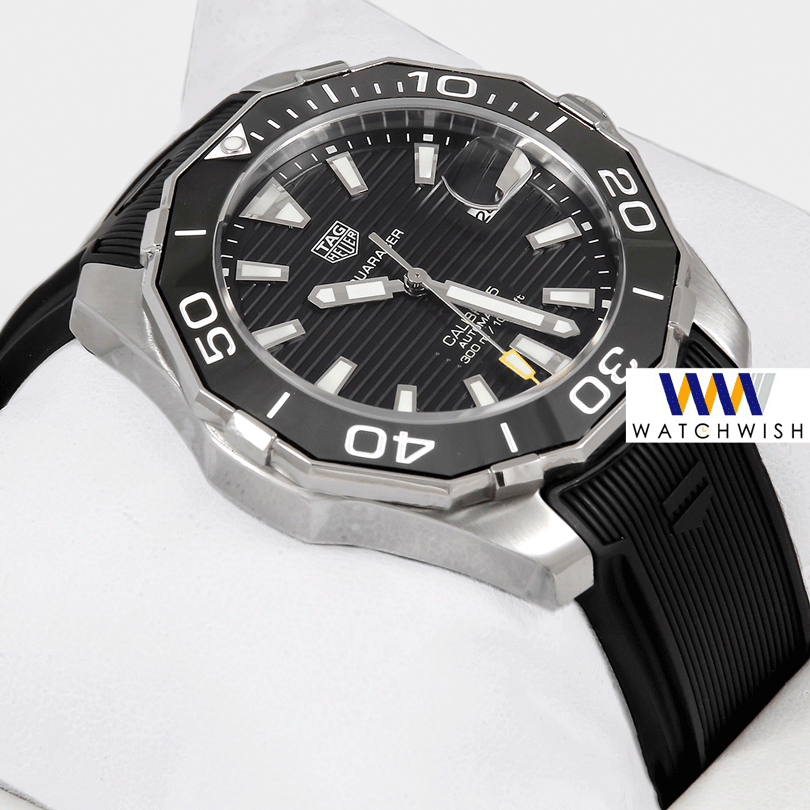 Latest Collection Silver Case With Black Dial & Bezel Automatic Watch