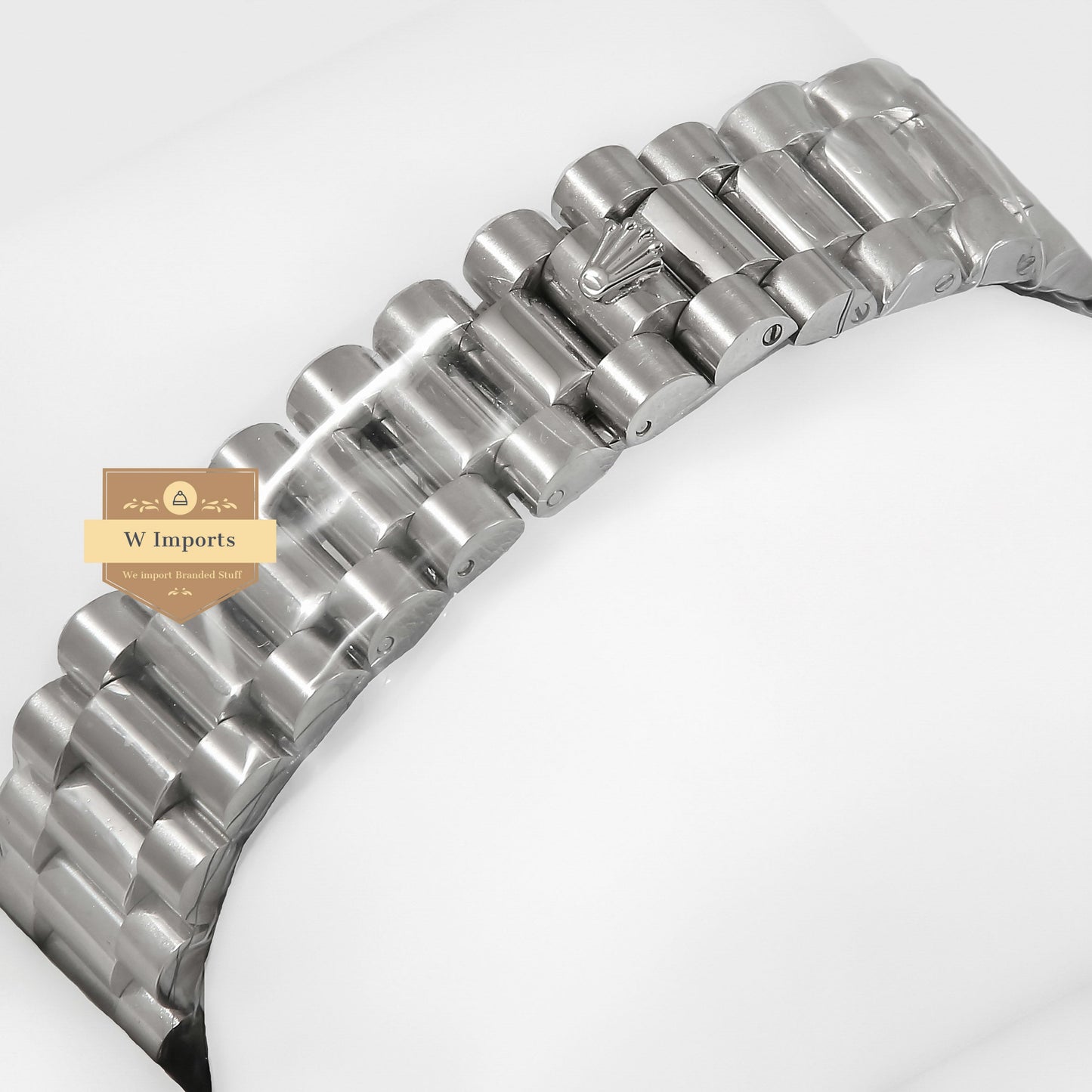 Latest Collection 40 All Silver With Stone Bezel & Black Dial Automatic Watch ZR Factory
