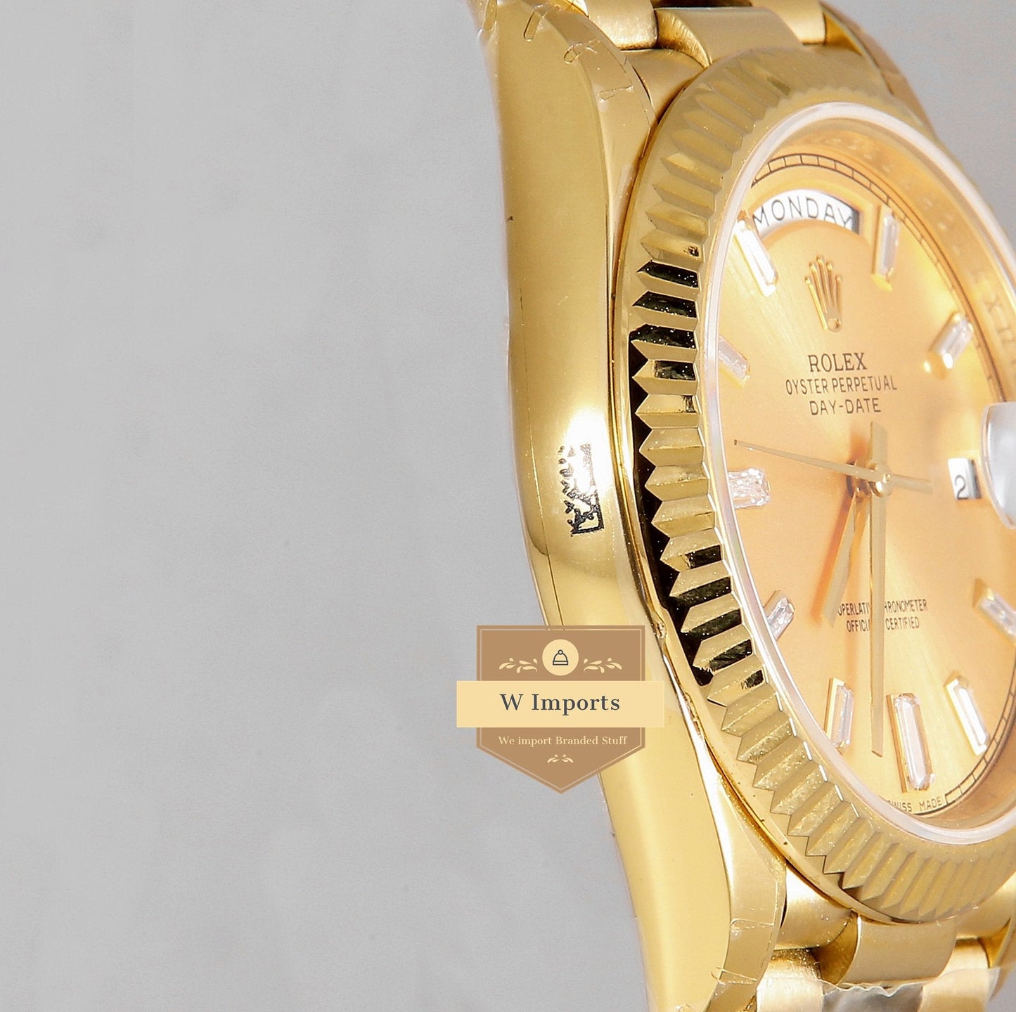 Latest Collection 40 All Yellow Gold Automatic Watch EW Made