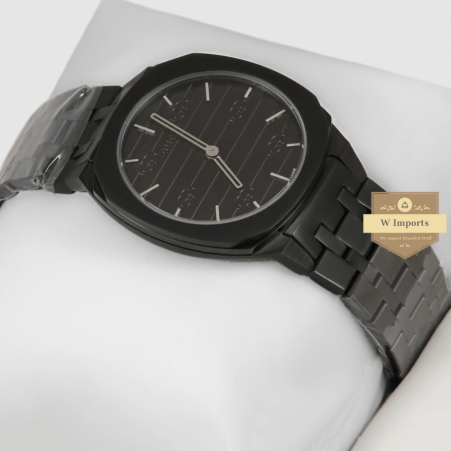 Latest Collection All Black Stainless Steel Ladies Watch