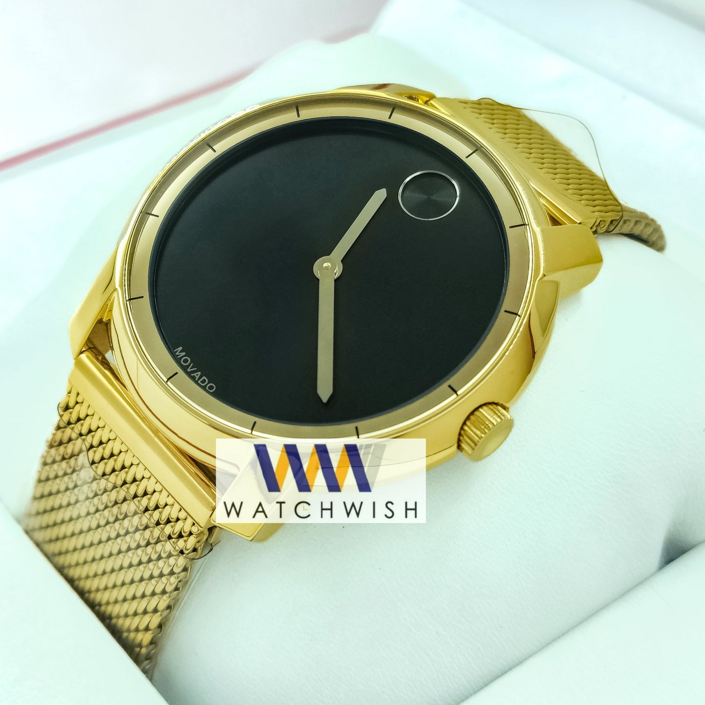 New Collection Gold With Black Dial Watch For Men