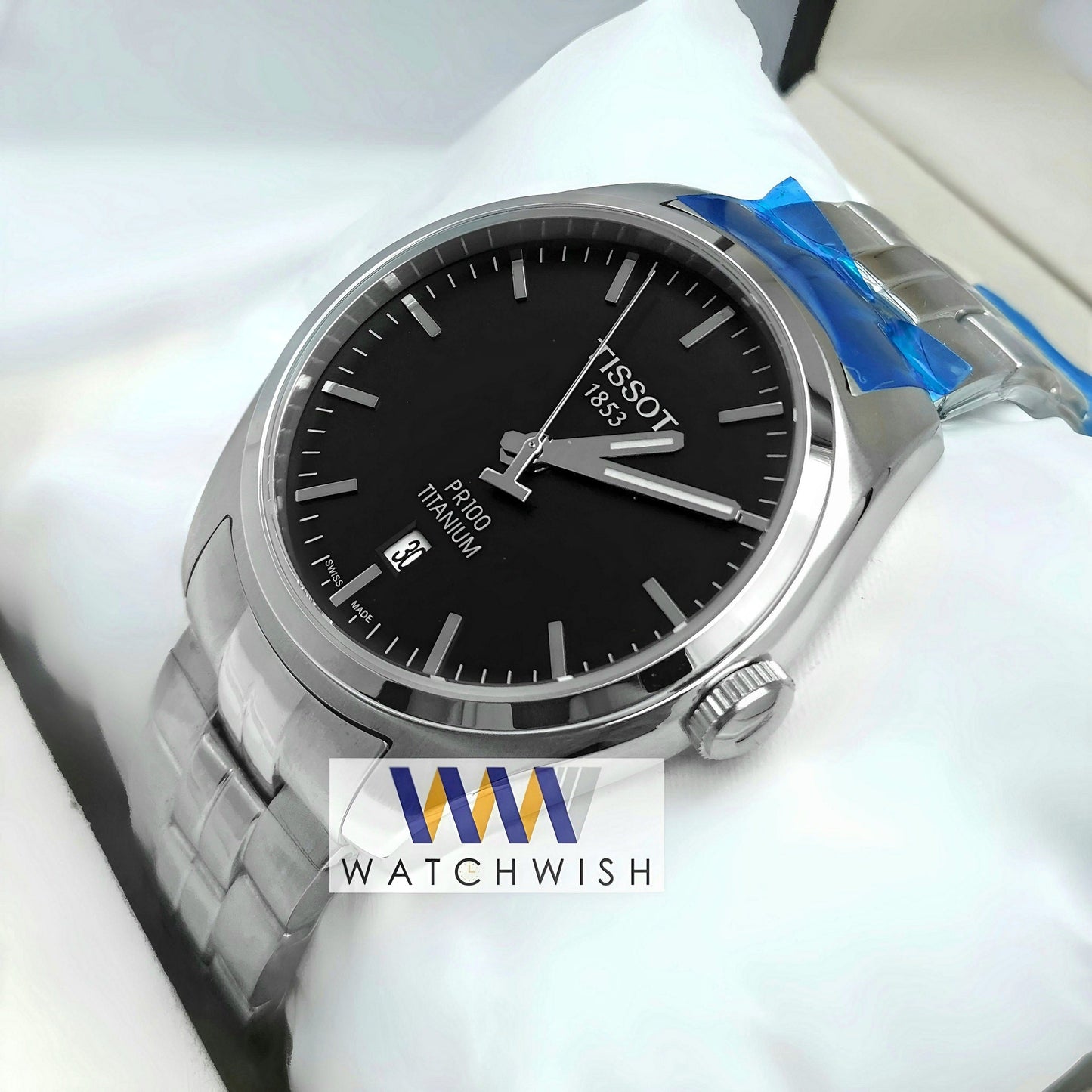 New Collection Silver With Black Dial Watch For Men