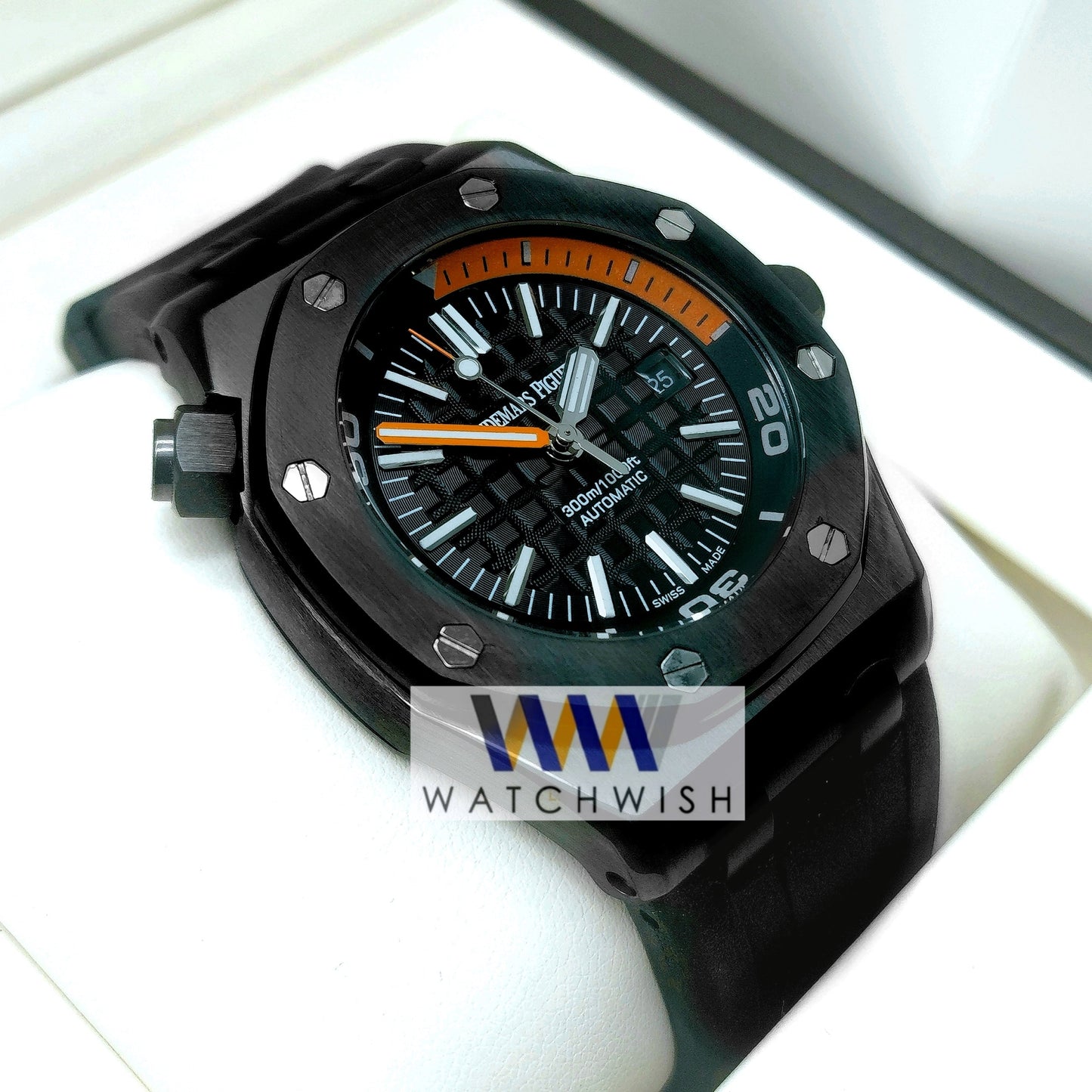 New Collection Full Black Automatic Watch
