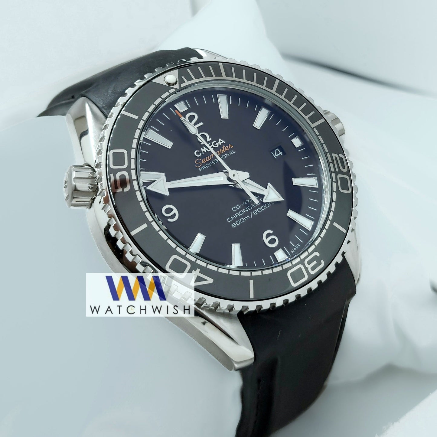Exclusive Collection Silver With Black Dial Automatic Brand Watch For Men