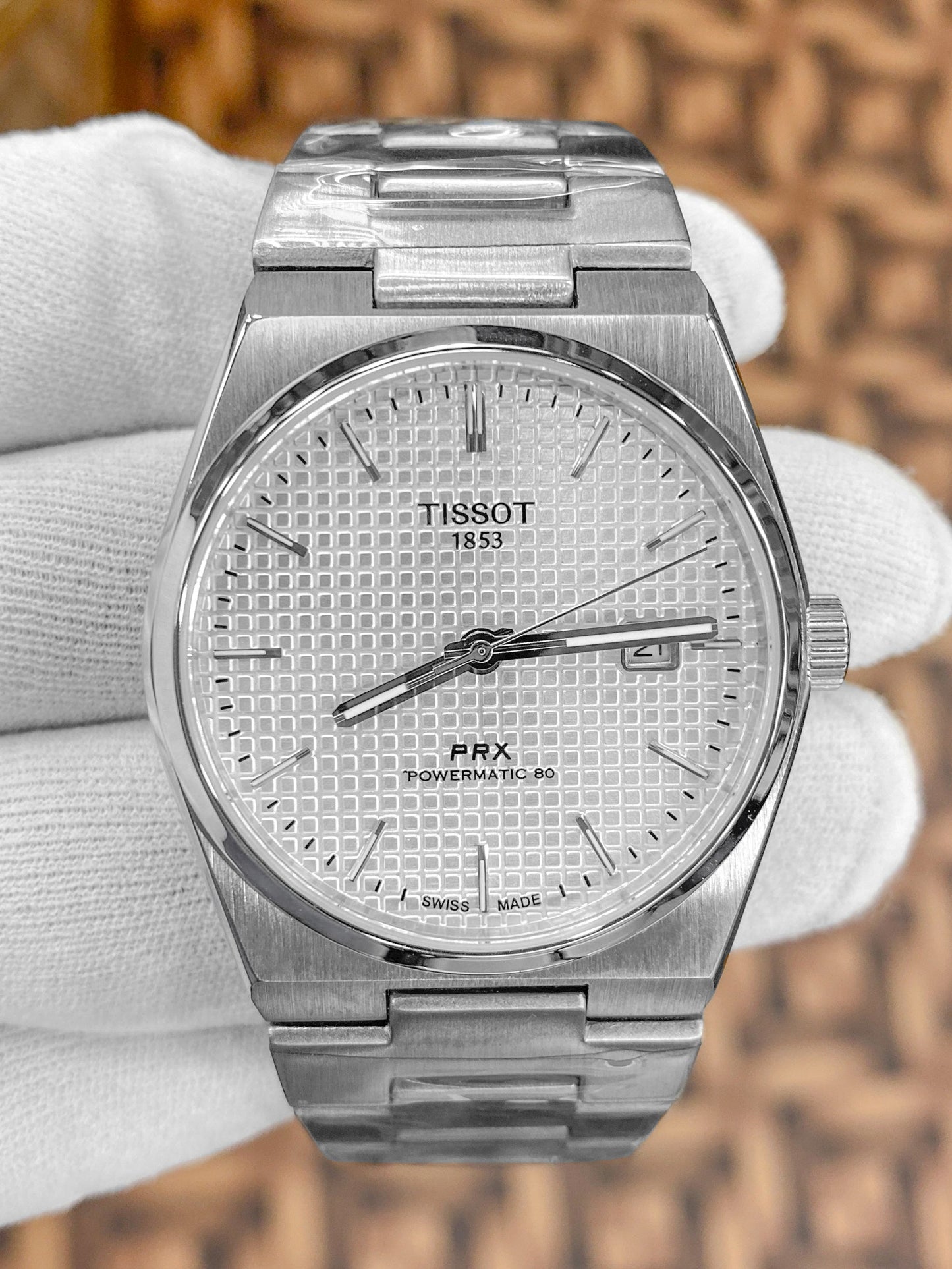 Latest Collection Prx All Silver Stainless Steel Automatic Watch