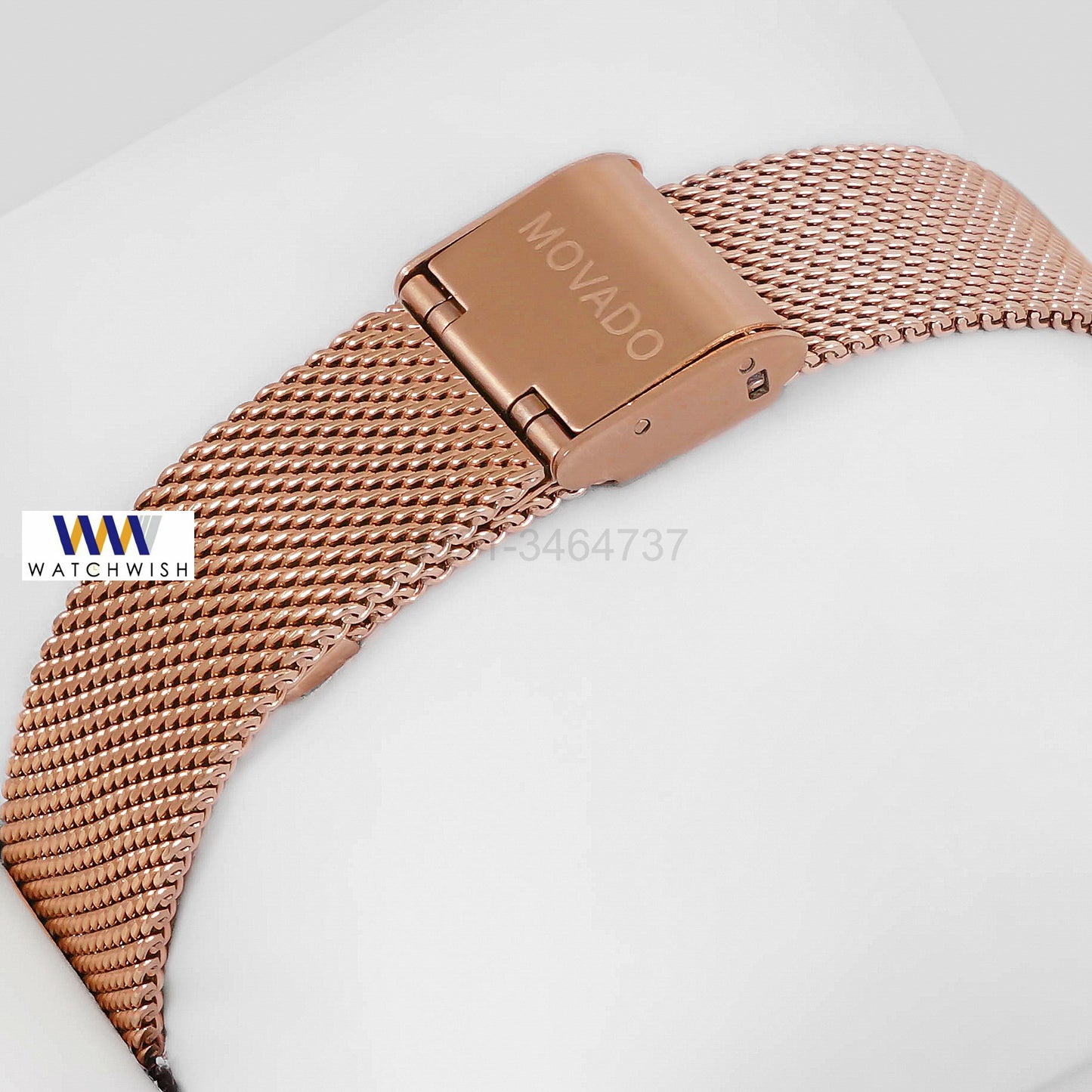 LATEST COLLECTION ROSE GOLD WITH BLACK DIAL MESH BRACELET LADIES WATCH