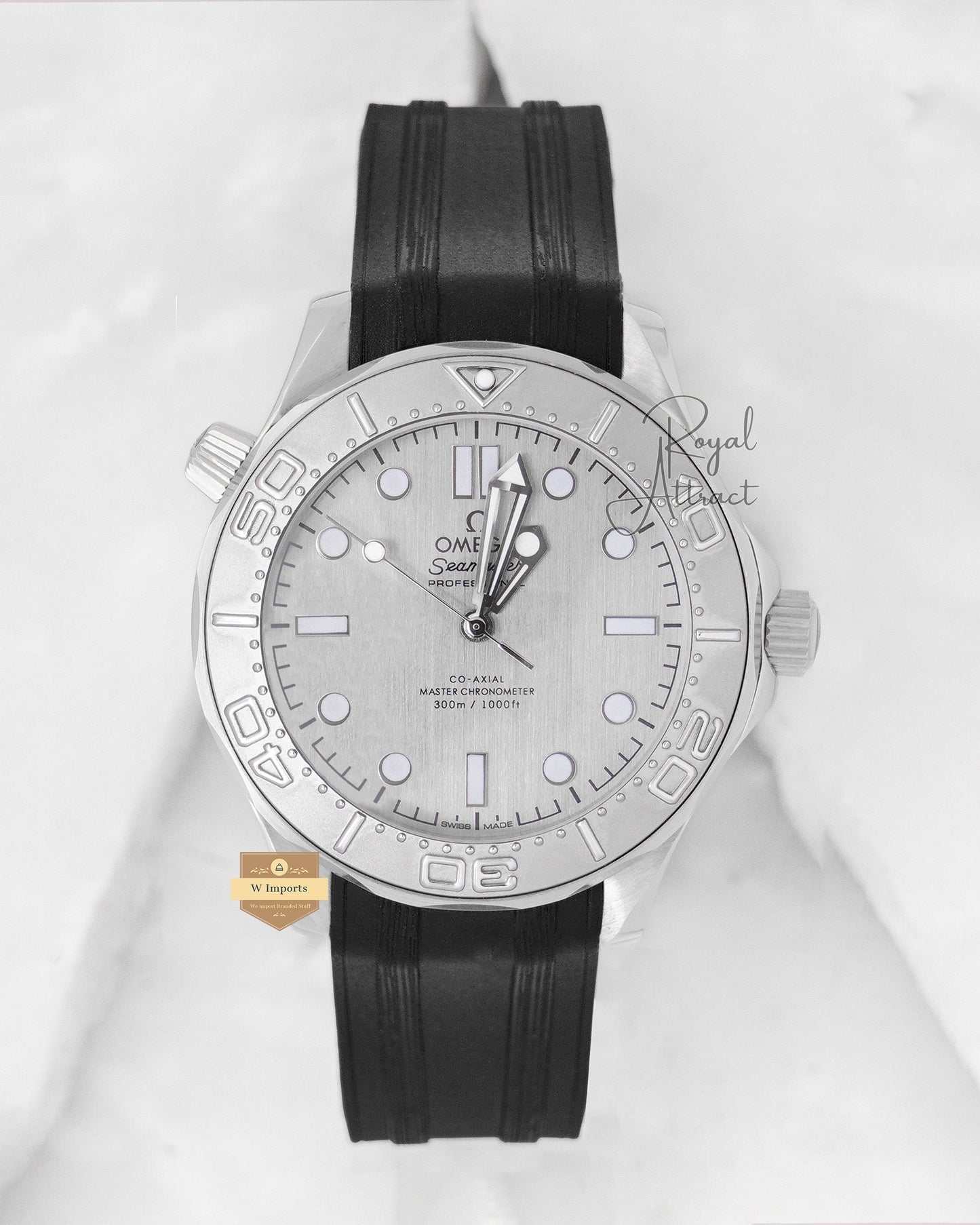 Latest Collection All Silver With Dial Automatic Watch For Men