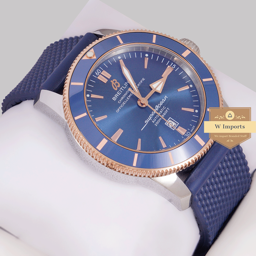 Latest Collection Silver With Blue Dial And Strap Automatic Watch