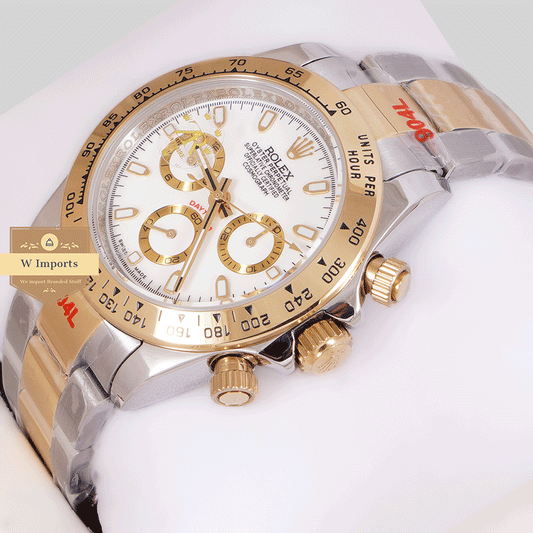 Latest Collection Chronograph 40 Two Tone Yellow Gold With White Dial Zr Factory
