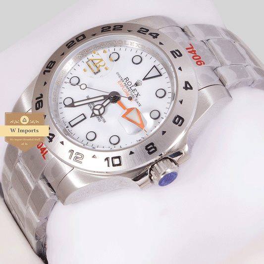 Latest Collection 42 Silver Stainless Steel With White Dial Automatic Watch Zr Made