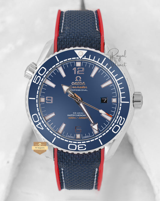 Latest Collection Silver Case With Blue Dial & pvc Strap