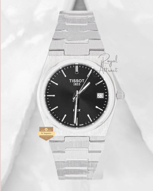 Latest Collection Prx 35mm Silver With Black Dial Unisex Watch