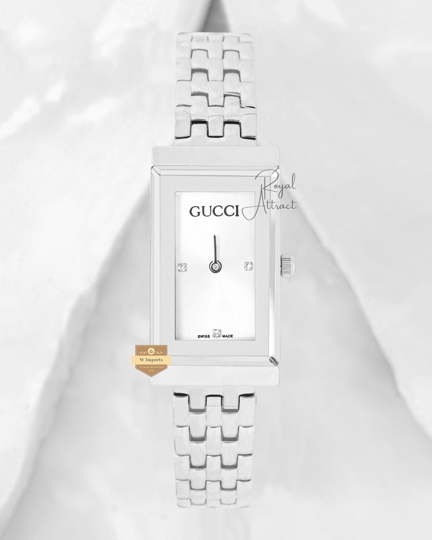 Latest Collection Slimmest Silver With White Dial Ladies Watch