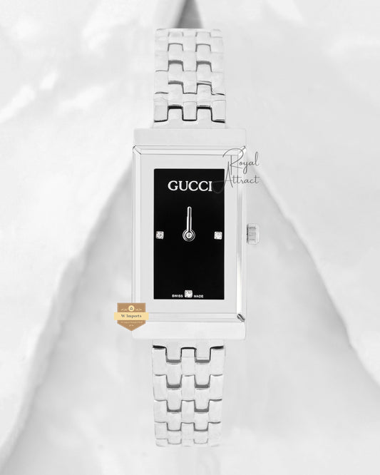 Latest Collection Slimmest Silver With Black Dial Ladies Watch