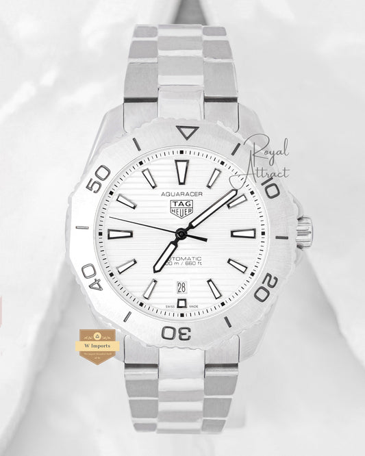 Latest Collection All Silver With Dial Automatic Chain Watch