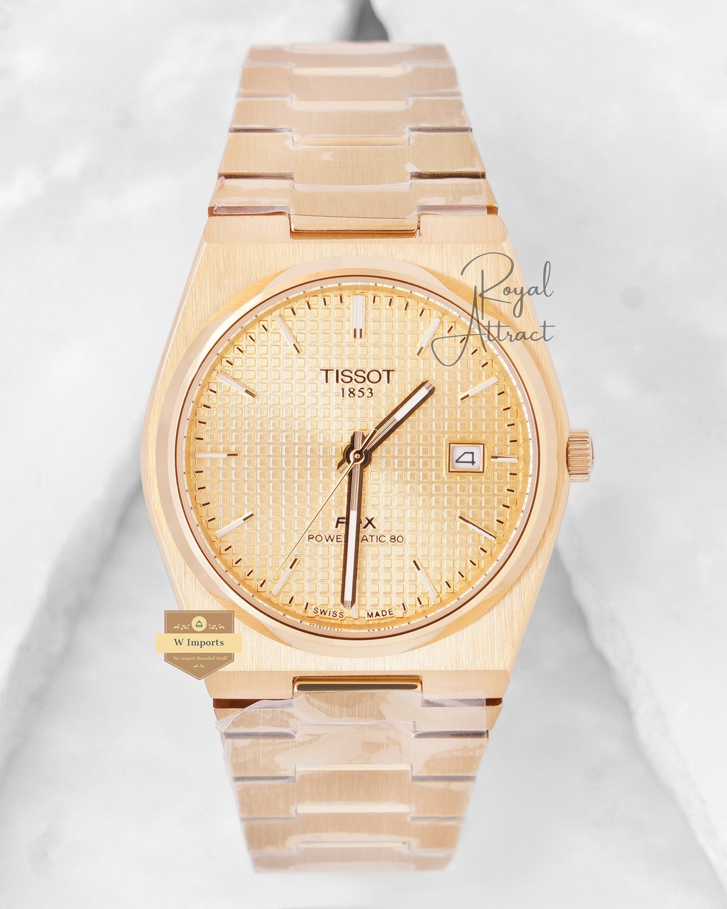 Latest Collection Prx Full Golden With Dial Automatic Watch