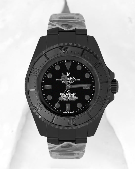 Latest Collection 43 All Black Stainless Steel Automatic Watch ZR Factory