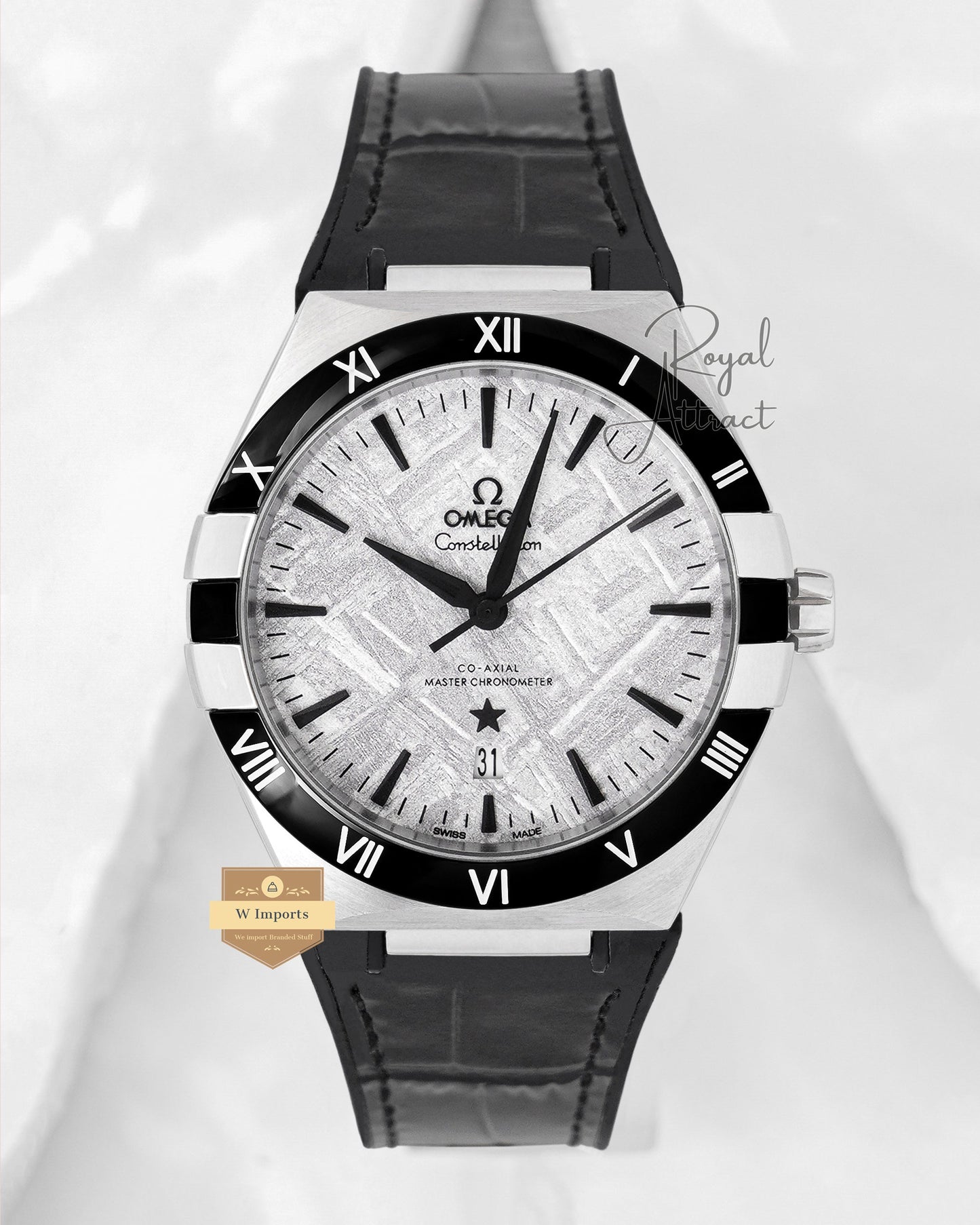 Latest Collection Silver Case With White Dial Automatic Watch