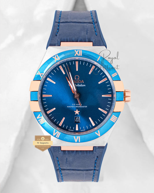 Latest Collection Silver Case With Blue Dial Automatic Watch