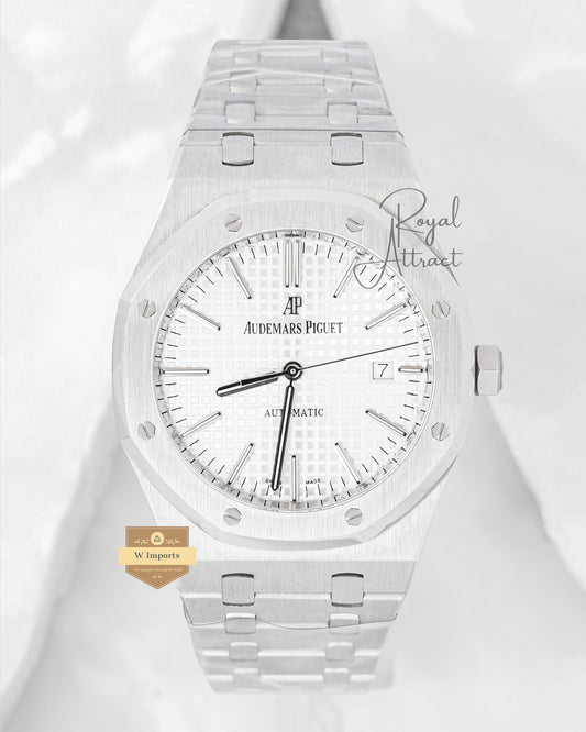 Latest Collection Silver Premium With White Dial PPF Made Automatic Watch