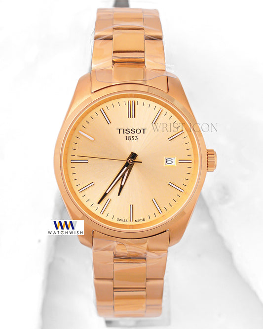 Latest Collection All Yellow Gold With Dial Chain Watch