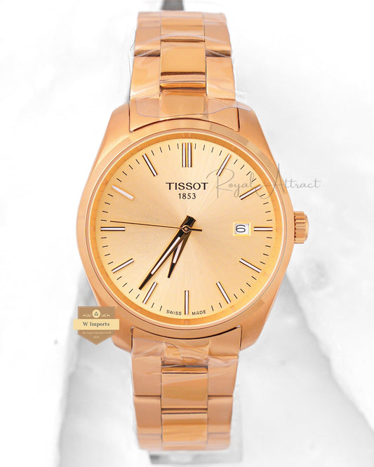 Latest Collection All Yellow Gold With Dial Chain Watch