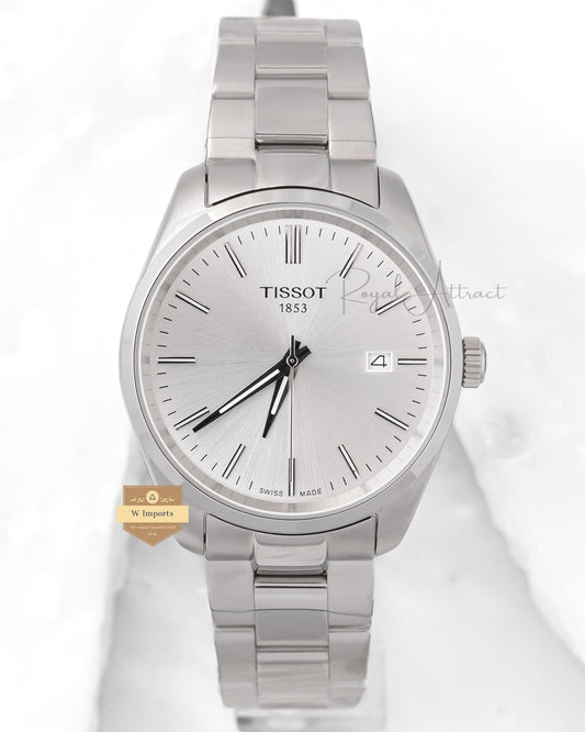 Latest Collection All Silver With Dial Chain Watch