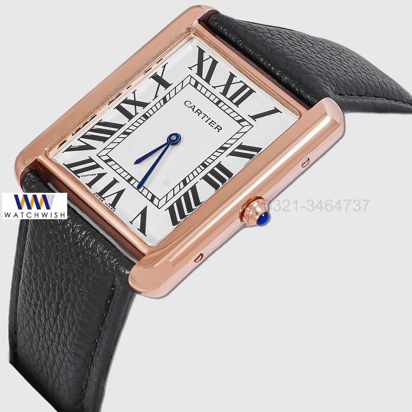 New Collection Rose Gold With White Dial Watch For Men