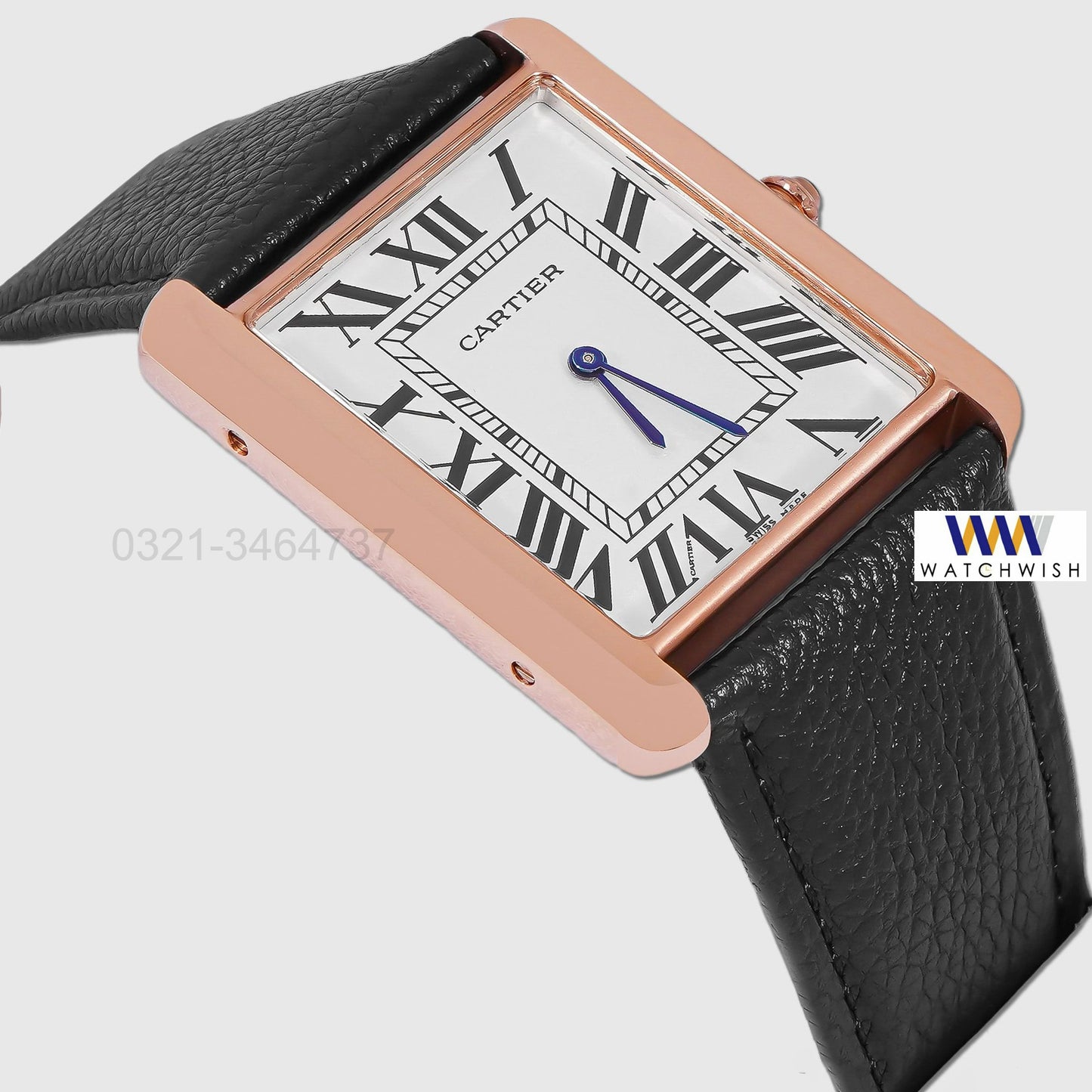 New Collection Rose Gold With White Dial Watch For Men