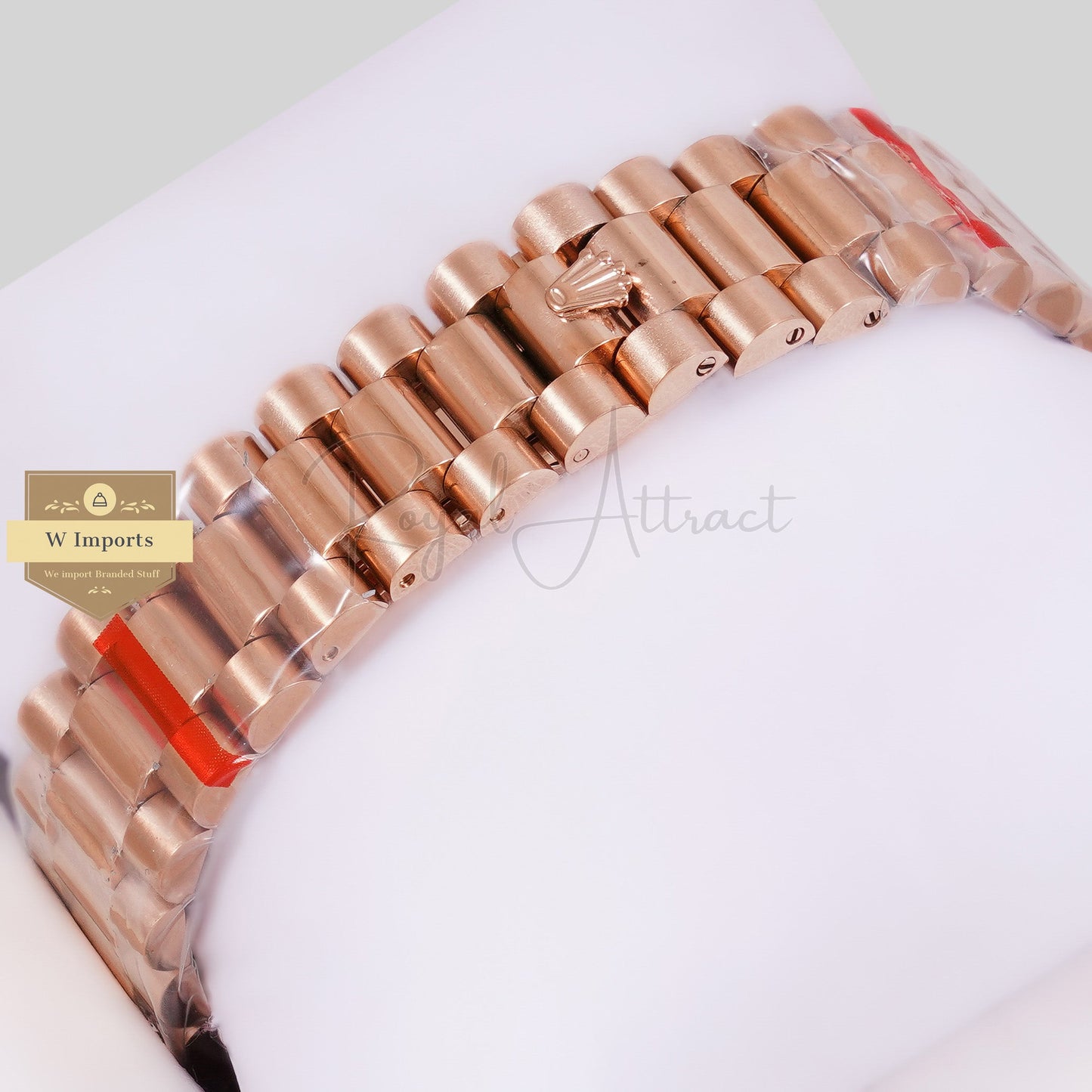 LATEST COLLECTION 40 ALL ROSE GOLD WITH STONE DIAL & BEZEL AUTOMATIC WATCH ZR FACTORY