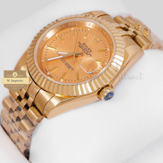 LATEST COLLECTION 36 ALL YELLOW GOLD WITH DIAL AUTOMATIC WATCH ZR FACTORY