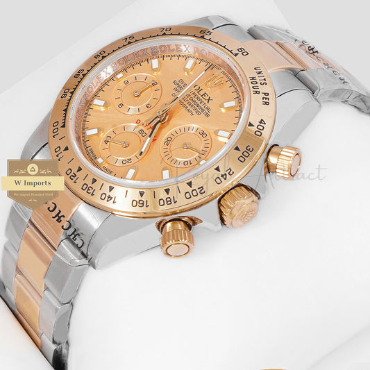 LATEST COLLECTION CHRONOGRAPH 40 TWO TONE YELLOW GOLD WITH DIAL ZR FACTORY